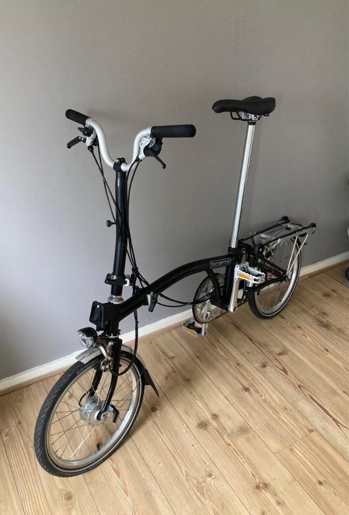 Nieuwe BROMPTON C-LINE Explore H6R-N, Hoog, 6V, dynamo, Fietsen en Brommers, Fietsen | Vouwfietsen, Zo goed als nieuw, Brompton