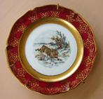 Royal Limoges antiek porseleinen decoratief bord haas ø16 cm, Antiek en Kunst, Antiek | Wandborden en Tegels, Ophalen of Verzenden