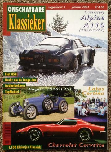 OKM: Alpine A110, Ford Cortina, Corvette, Bugatti, Fiat 850 beschikbaar voor biedingen