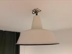 Hanglamp fabriekslamp geëmailleerd patina wit, Ophalen, Zo goed als nieuw, Minder dan 50 cm
