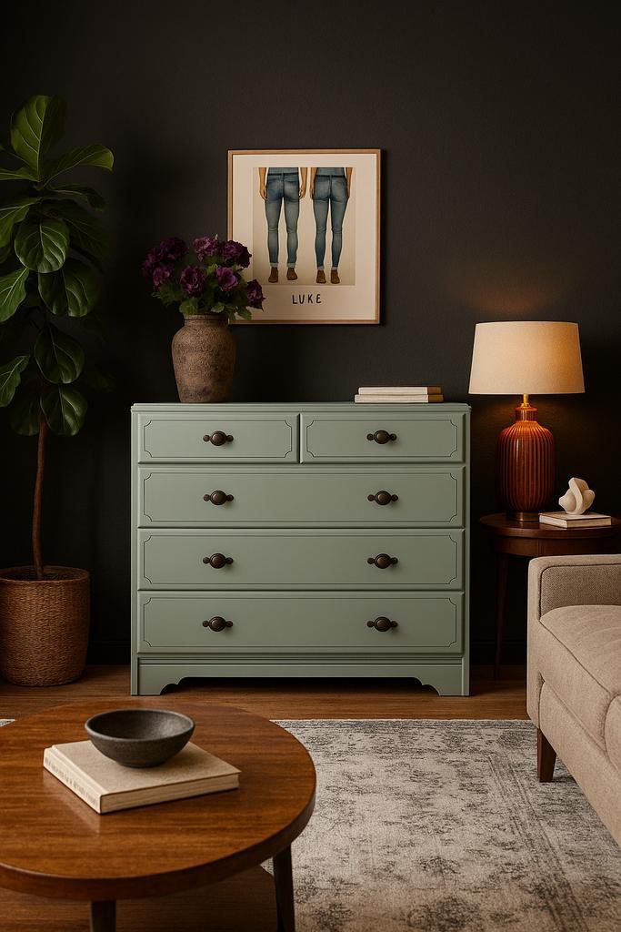 Ladenkast grenen halkast kamerkast dressoir opgeknapt, Huis en Inrichting, Kasten | Ladekasten, Zo goed als nieuw, Minder dan 100 cm