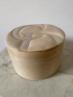 Vintage Christian Dior opbergdoos. Doorsnede 18cm, Ophalen of Verzenden