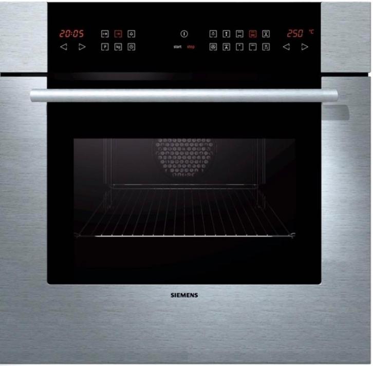 Keukenapparatuur: Inductie, Oven & Combimagnetron compleet, Witgoed en Apparatuur, Ovens, Gebruikt, Inbouw, Oven, 45 tot 60 cm