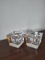 Royal Leerdam Kristal Kandelaars - no 61015, Huis en Inrichting, Woonaccessoires | Kandelaars en Kaarsen, Overige materialen, Wit