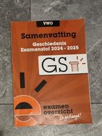 Samenvatting Geschiedenis VWO, Boeken, Gelezen, VWO, Verzenden, Geschiedenis