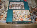 Puzzel Anton Pieck Kerstmarkt - Koorddanser 2 x 1000 stuks, Ophalen of Verzenden, 500 t/m 1500 stukjes, Zo goed als nieuw, Legpuzzel