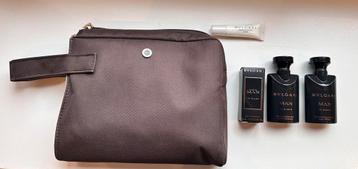 Nieuwe Bvlgari Toilettas met luxe miniaturen - Man in Black beschikbaar voor biedingen