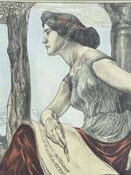 1904 - Horst Schulze - Duits - ArtNouveau, Antiek en Kunst, Ophalen of Verzenden