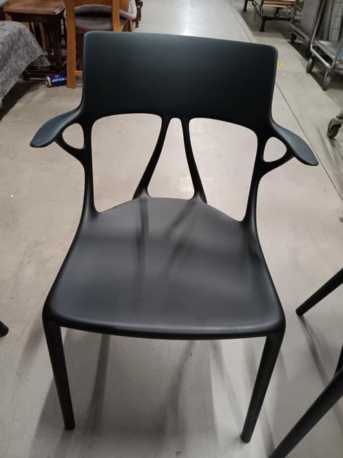 Kartell A. I. stoelen 4 stuks, Huis en Inrichting, Stoelen, Zwart, Ophalen