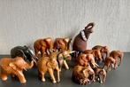 Houten olifant beelden, Ophalen of Verzenden, Zo goed als nieuw, Dier