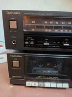 Technics SA-120 receiver met Cassettedeck RS-810, Tuner of Radio, Gebruikt, Losse componenten, Ophalen