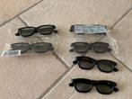 4 philips 3d brillen en 2 stuks van real d 3d, Ophalen of Verzenden, Zo goed als nieuw