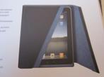 zwart leren ipad z case/targus  voor  apple iPad, Ipad, Nieuw, Bescherming voor- en achterkant, Ophalen of Verzenden