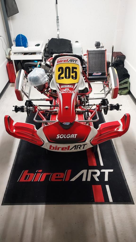 Birelart KZ10B schakelkart, Sport en Fitness, Karting, Gebruikt, Kart, Ophalen
