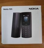 Nokia 105 (2023) 2G, Telecommunicatie, Mobiele telefoons | Nokia, Klassiek of Candybar, Zo goed als nieuw, 3 tot 6 megapixel, Zwart