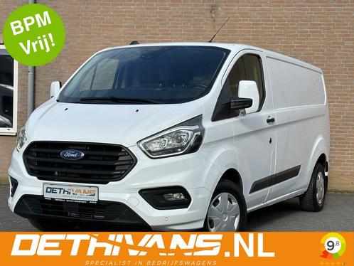 Ford Transit Custom 2.0TDCI 130PK Lang / Carplay / Camera /, Auto's, Bestelauto's, Bedrijf, Te koop, ABS, Achteruitrijcamera, Airconditioning