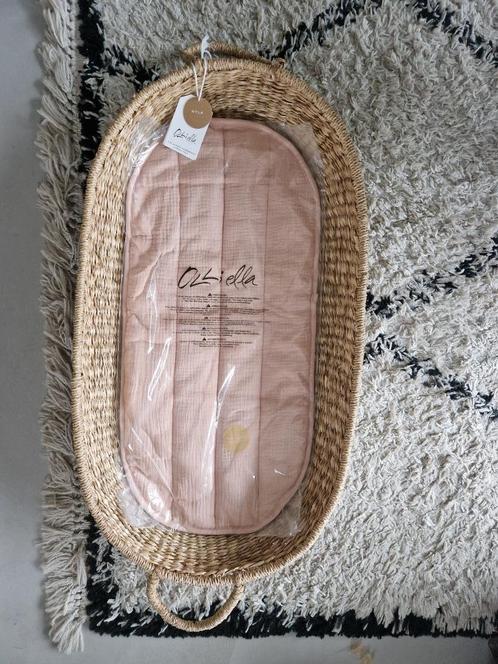 Nyla Verzorgingsmand van Olli Ella met katoenen inlegger, Kinderen en Baby's, Badjes en Verzorging, Nieuw, Aankleedkussen, Overige merken