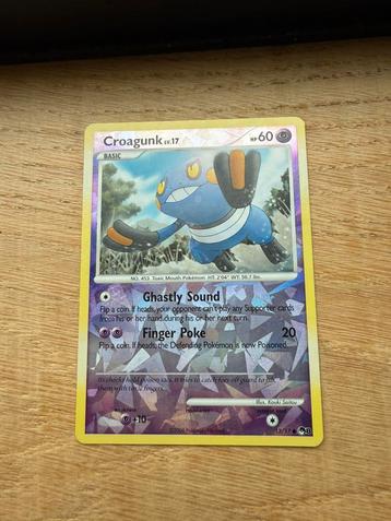 Croagunk Lv.17 #13/17 Cracked Ice Reverse beschikbaar voor biedingen