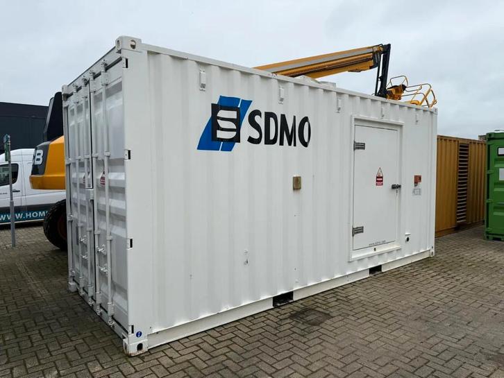 SDMO MTU 12V 2000 Leroy Somer 910 kVA Silent generatorset in, Zakelijke goederen, Machines en Bouw | Aggregaten, Ophalen of Verzenden