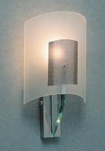 Sothis Art wandlamp met Murano glazen kap , jaren 80