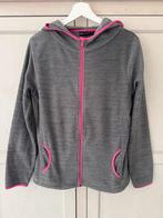 Dames sport fleece vest met capuchon maat L, Ophalen of Verzenden, Zo goed als nieuw, Maat 42/44 (L), Grijs