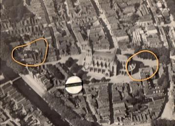 Oude luchtfoto Kampen Bovenkerk 1928 Luchtvaart Soesterberg beschikbaar voor biedingen