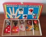 Vintage Tofa houten vingerpoppetjes dieren 1960, Kinderen en Baby's, Speelgoed | Houten speelgoed, Ophalen of Verzenden, Zo goed als nieuw