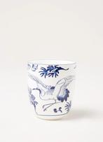 Kopjes met kraanvogel Tokyo Design (espresso, lungo), Huis en Inrichting, Keuken | Servies, Gebruikt, Ophalen of Verzenden, Overige stijlen