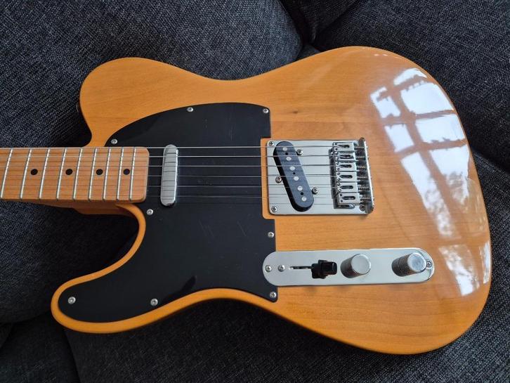 Linkshandige Squier Telecaster affinity serie, Muziek en Instrumenten, Snaarinstrumenten | Gitaren | Elektrisch, Gebruikt, Solid body