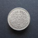 25 Cent 1939 Nederland XF, Postzegels en Munten, Munten | Nederland, Verzenden, Zilver, 25 cent, Koningin Wilhelmina