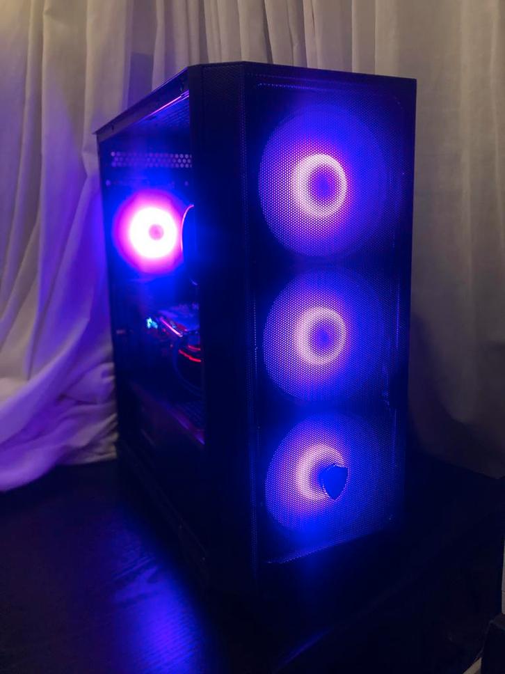 Game pc RGB AMD Ryzen 5 / 16GB / 1TB SSD / GTX1050ti, Computers en Software, Desktop Pc's, Gebruikt, 4 Ghz of meer, SSD, 16 GB