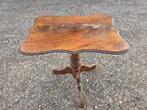 Vintage driepoot wijntafel, 45 tot 60 cm, Minder dan 55 cm, Gebruikt, Ophalen of Verzenden