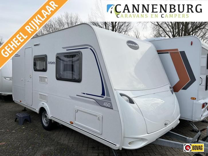 Caravelair Antares Luxe 450 met voortent en mover, Caravans en Kamperen, Caravans, tot en met 4, 750 - 1000 kg, Treinzit, Caravelair