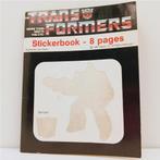 Transformers G1 Stickerbook Hasbro 1987, G1, Ophalen of Verzenden, Gebruikt