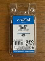 Crucial 16 GB DDR4 3200 MHz SODIMM Memory (Laptop RAM) - NEW, Ophalen, Nieuw, DDR3, Laptop