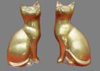 Boekensteunen katten in koper poezen., Antiek en Kunst, Antiek | Koper en Brons, Ophalen, Koper