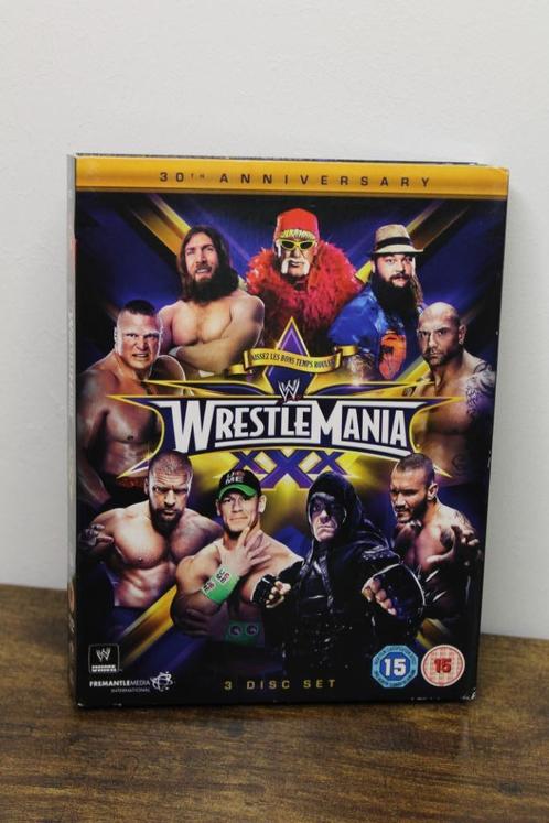 Wrestle Mania 30th Anniversary dvd, Cd's en Dvd's, Dvd's | Tv en Series, Zo goed als nieuw, Overige genres, Boxset, Vanaf 12 jaar