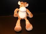 HEMA GIRAFFE VELOURS WIT MET LICHTBRUINE VLEKJES EN, Verzenden, Nieuw, Overige typen