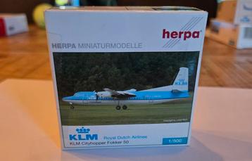 Fokker F50 KLM 1/500 beschikbaar voor biedingen