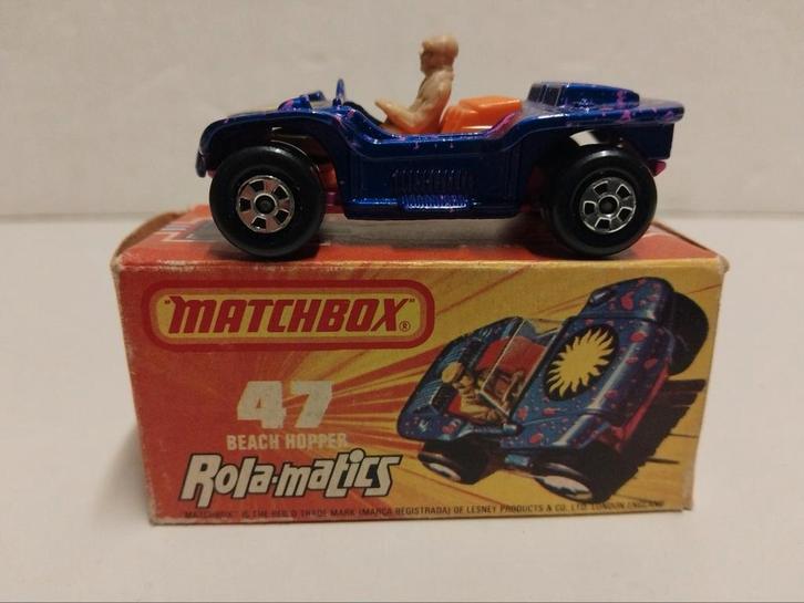 Matchbox #47 Beach Hopper Buggy Rola Matics 3INCH, Hobby en Vrije tijd, Modelauto's | Overige schalen, Zo goed als nieuw, Auto