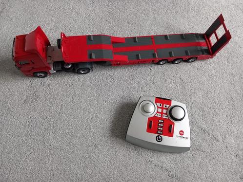 Siku MAN vrachtwagen en dieplader 1:32 control, Hobby en Vrije tijd, Modelauto's | 1:32, Zo goed als nieuw, SIKU, Ophalen of Verzenden
