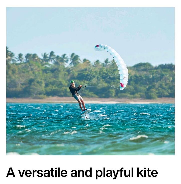 Dualskin parawing Lowkite 5m2 droid gong, Watersport en Boten, Wingsurfen, Zo goed als nieuw, Ophalen of Verzenden