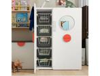 Kids wardrobe / organizer ikea smastad, Huis en Inrichting, Kasten | Roldeurkasten en Archiefkasten, Ophalen of Verzenden, Zo goed als nieuw