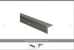 Trapneusprofiel RVS 5 stuk. Lengte (mm) 2.500, Ophalen, Overige materialen, Plinten & Profielen Centrale, Overige typen