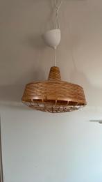 Rieten hanglamp, Huis en Inrichting, Ophalen, Zo goed als nieuw, Minder dan 50 cm