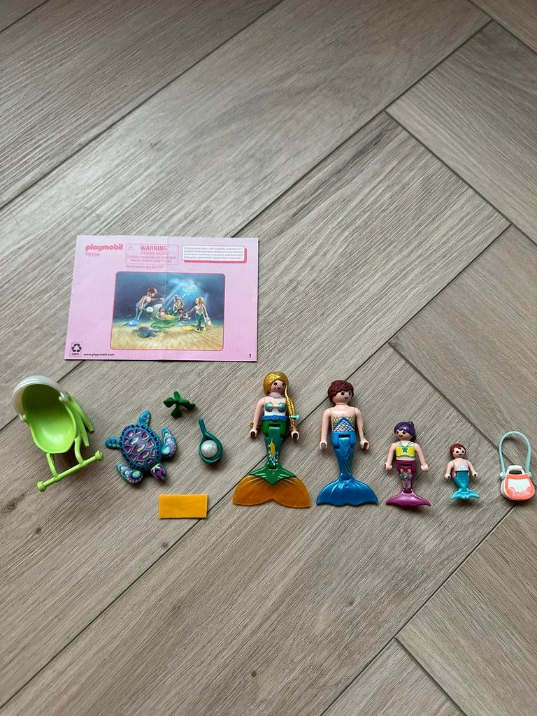 Playmobil Magic 70100. Meerminnenfamilie., Ophalen of Verzenden, Nieuw, Complete set