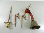 Complete antieke trekbel set, Ophalen of Verzenden