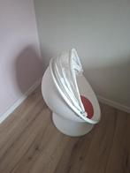 Draaistoel, Ophalen, Kunststof, Wit, Zo goed als nieuw