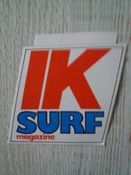 sticker IK SURF magazine, Ophalen of Verzenden, Zo goed als nieuw, Bedrijf of Vereniging