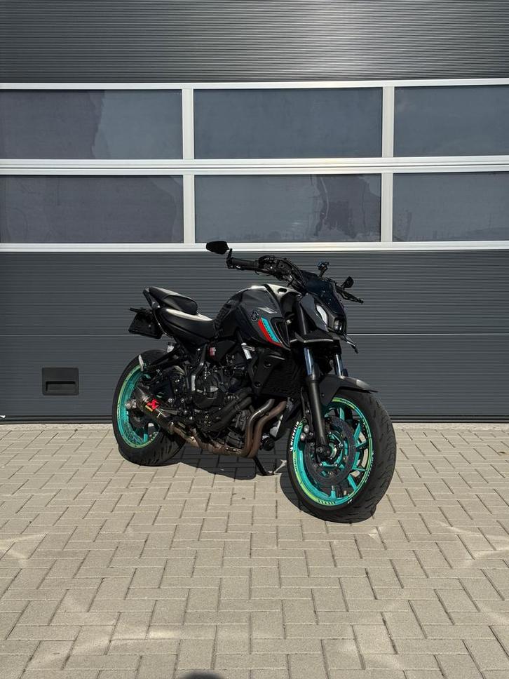 Yamaha MT-07 2022, quickshifter, a2 op kenteken, Motoren, Motoren | Yamaha, Particulier, Naked bike, 12 t/m 35 kW, 2 cilinders